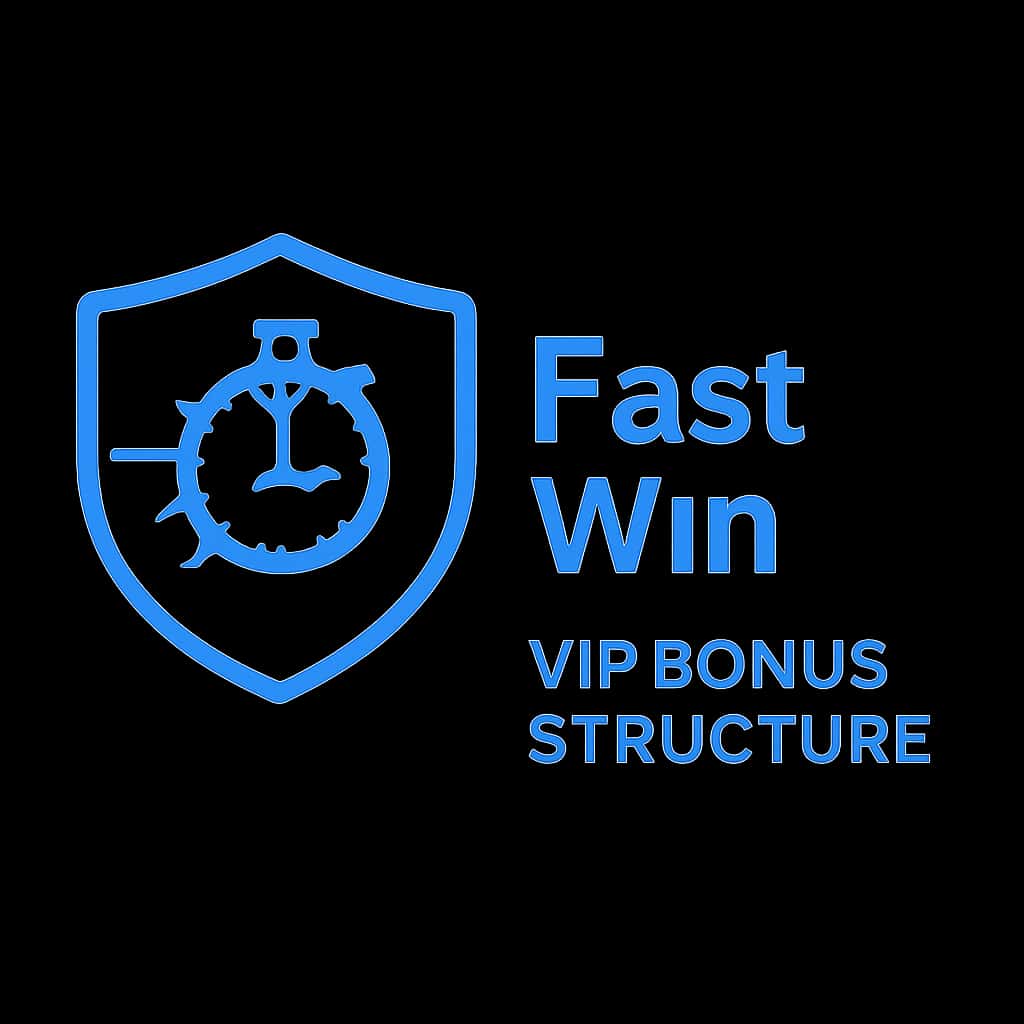 Icon representing Fast Win VIP Bonus Structure.