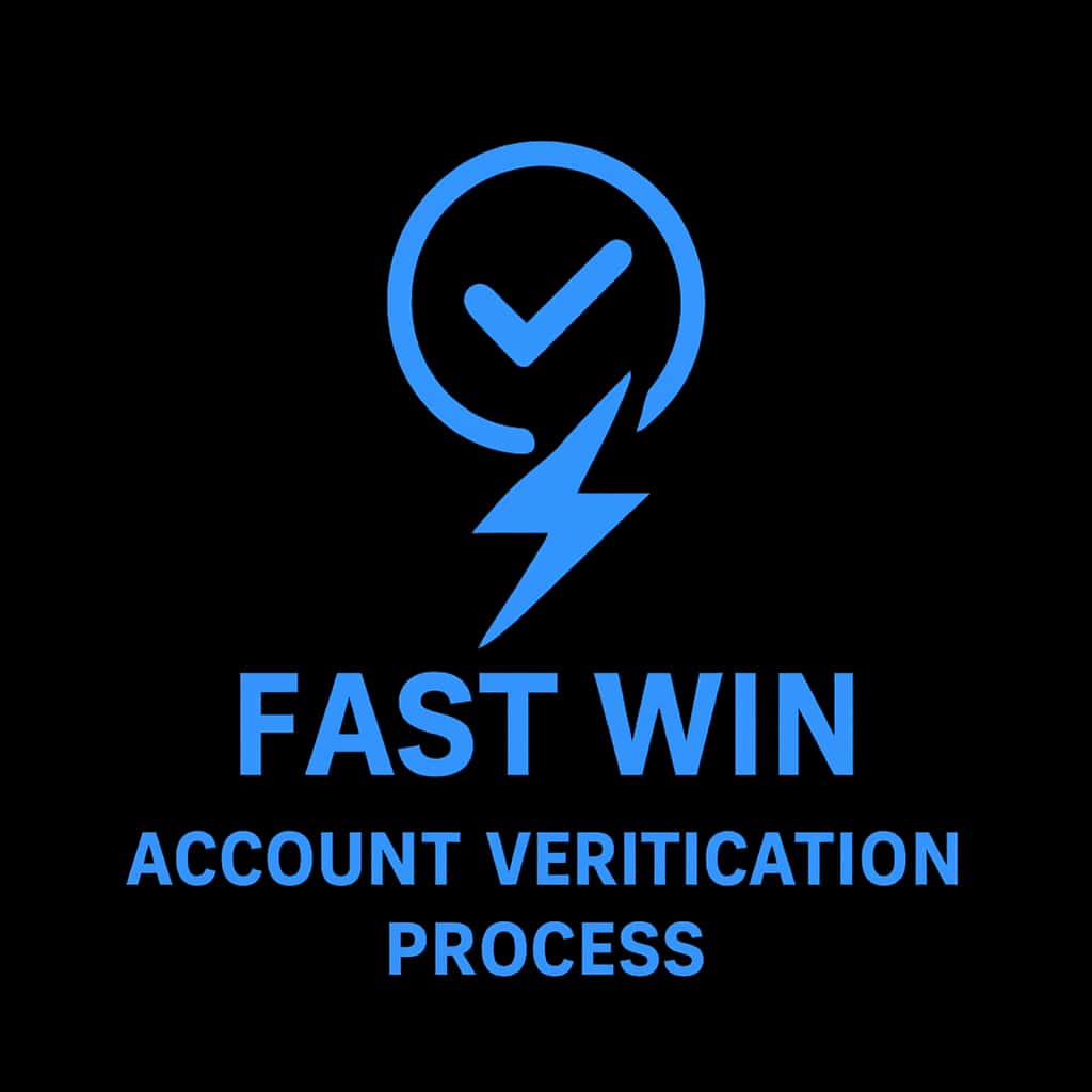 Icon representing the Fast Win Account Verification Process.