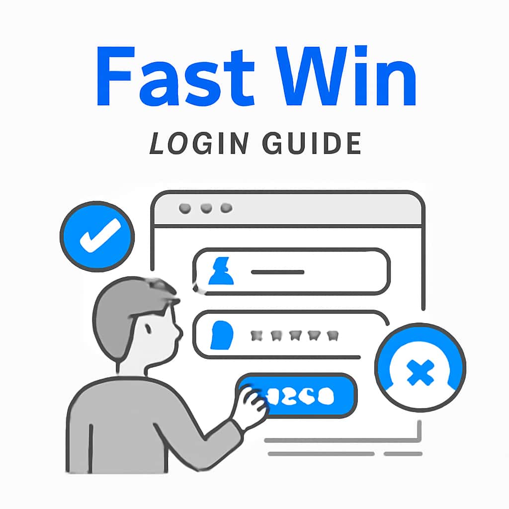 An educational diagram about the Fast Win Login process.