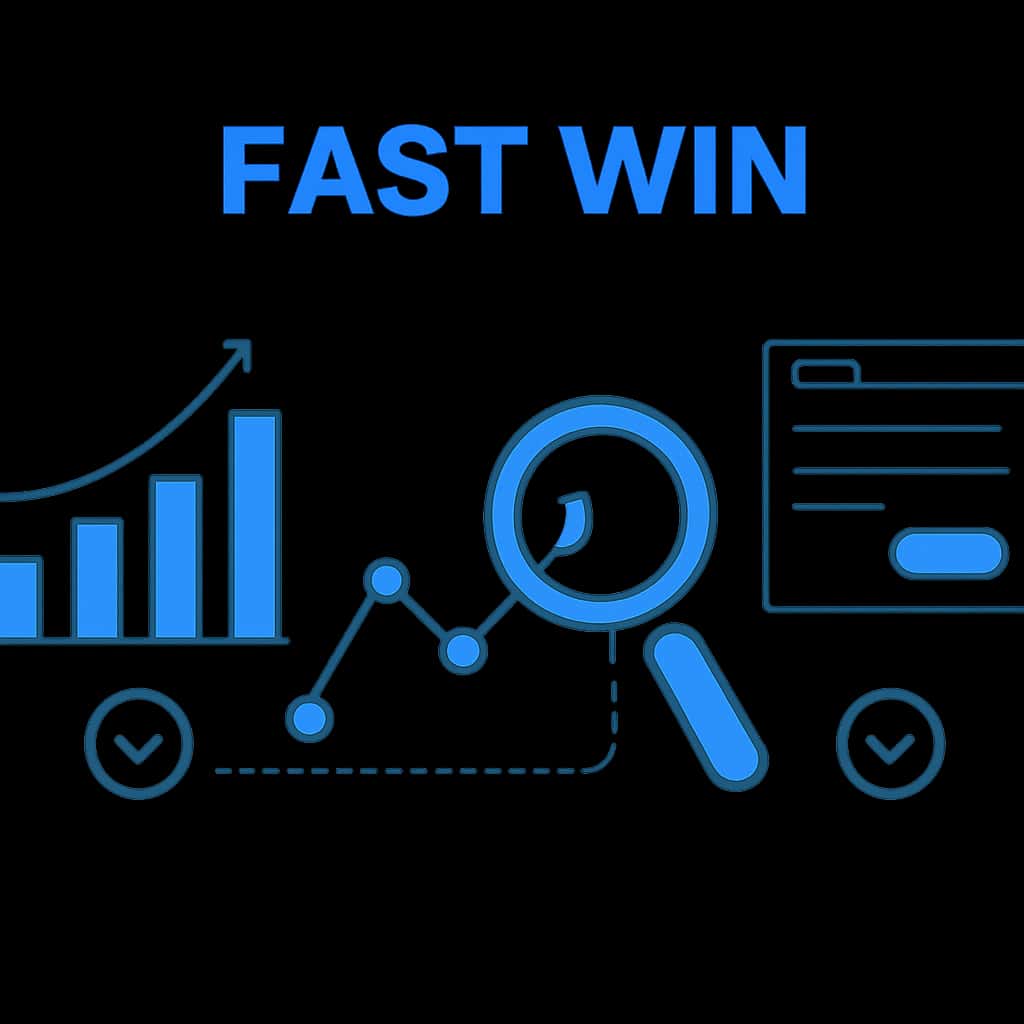 An educational diagram related to Analyzing Fast Win Features.