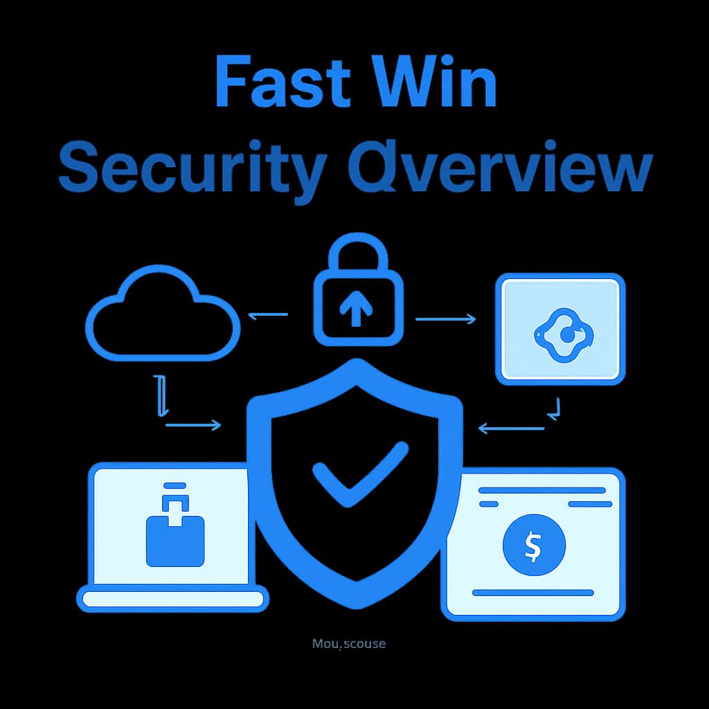 An educational diagram on account security for Fast Win.