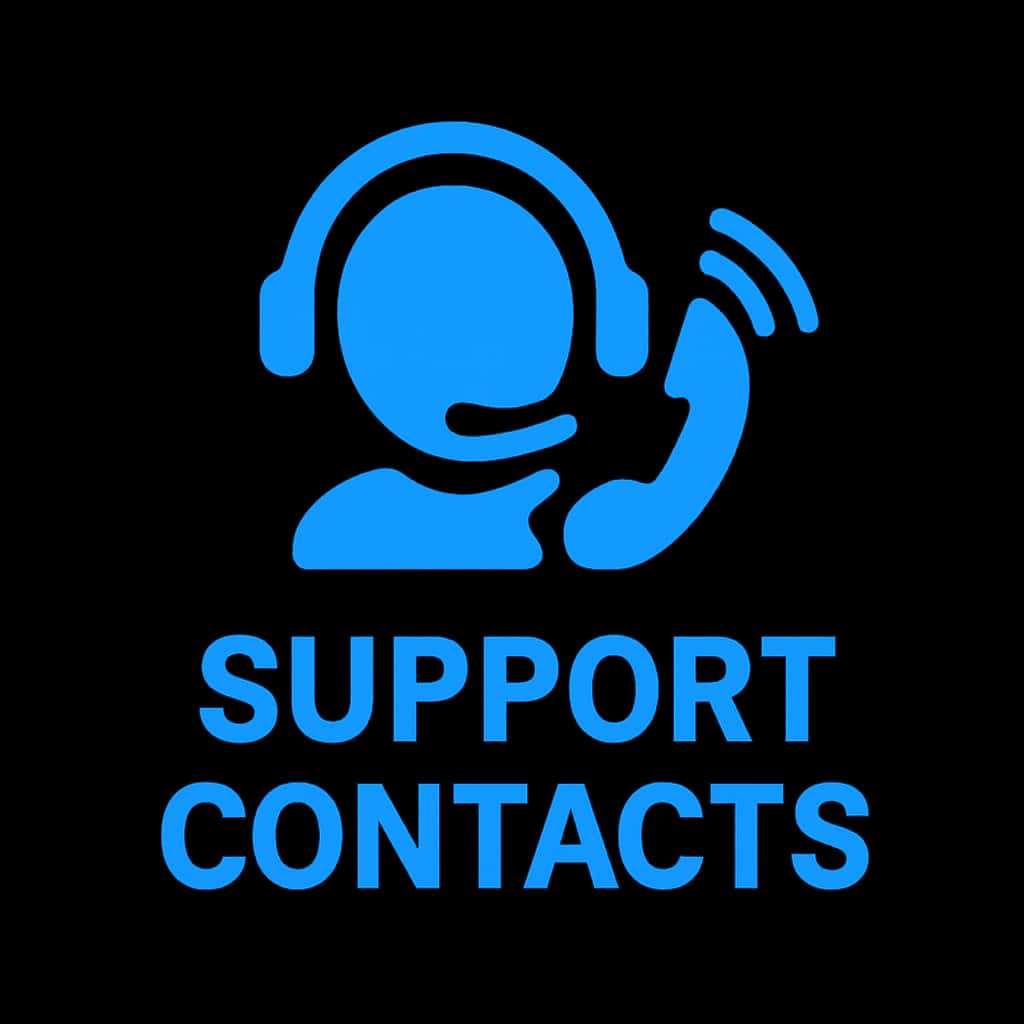 An icon representing Fast Win Support Contacts.