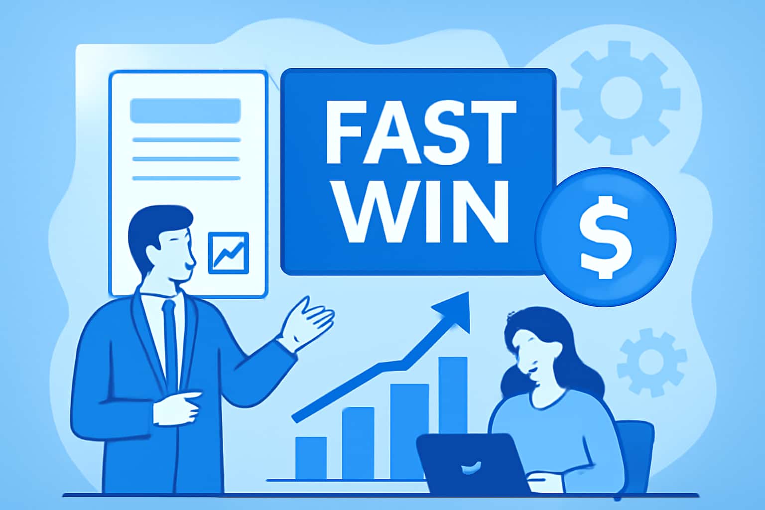 A visual representation of a neutral informational scene about Understanding Fast Win Policies.