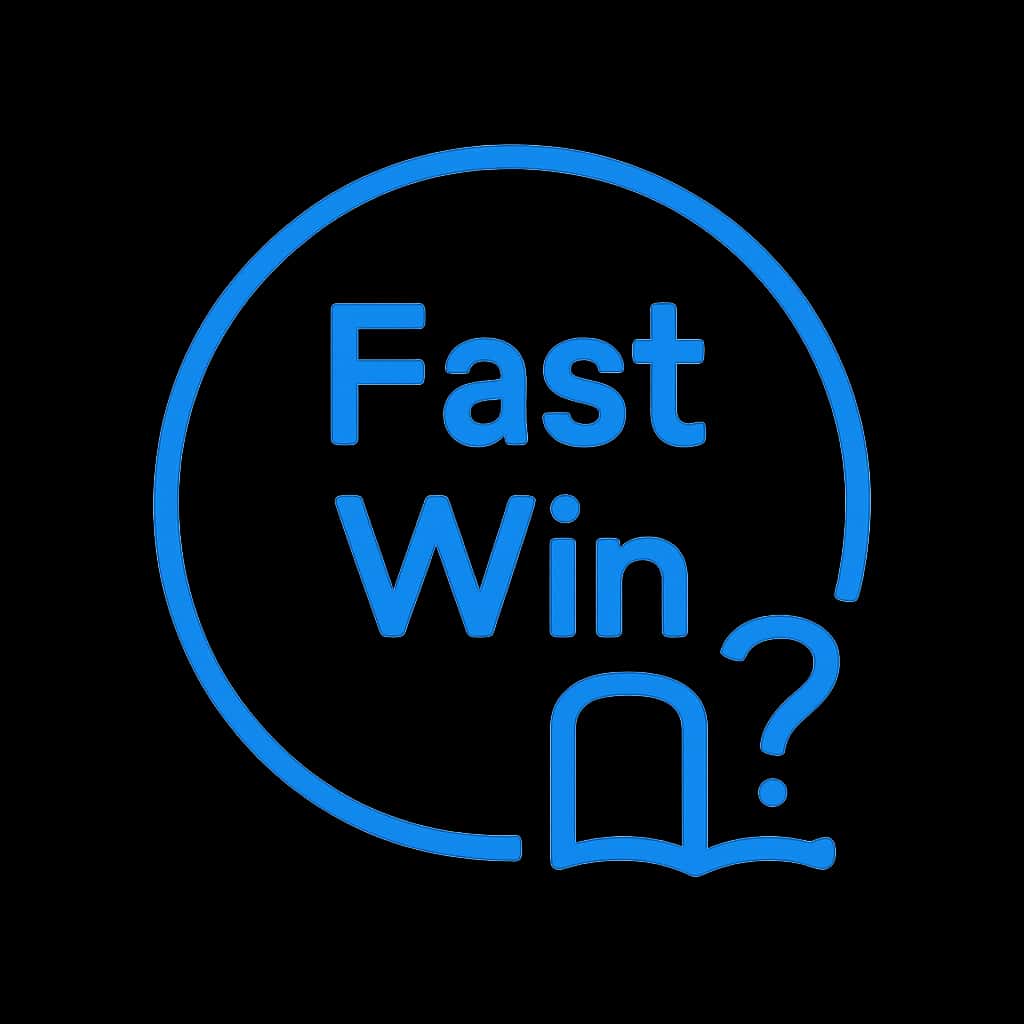 An icon representing Understanding Fast Win Policies.